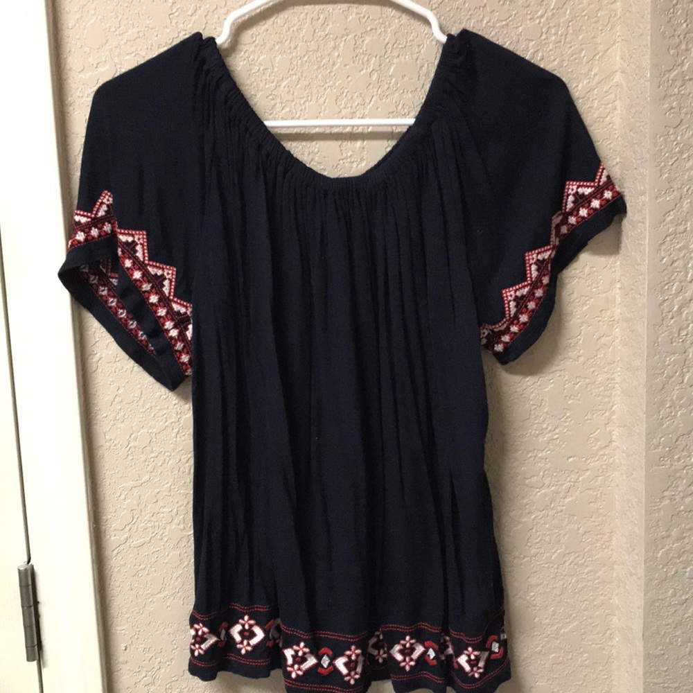 LOFT Off-Shoulder Blouse